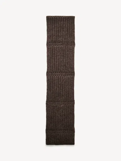 By Malene Birger Gam Scarf In Brown