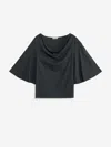 By Malene Birger Gathered Cotton T-shirt