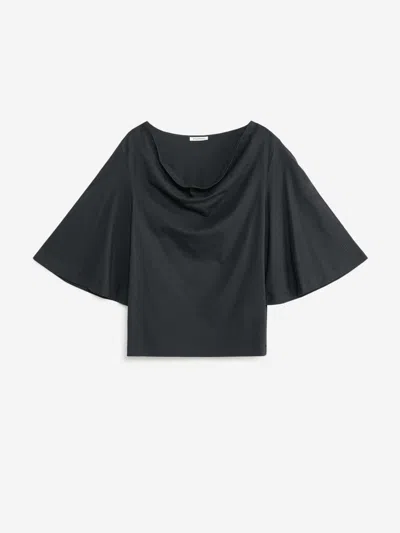 By Malene Birger Gathered Cotton T-shirt