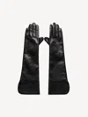 By Malene Birger Gemi Leather Gloves In Black