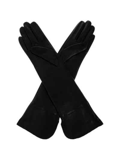 By Malene Birger Gemilo Leather Gloves In Black