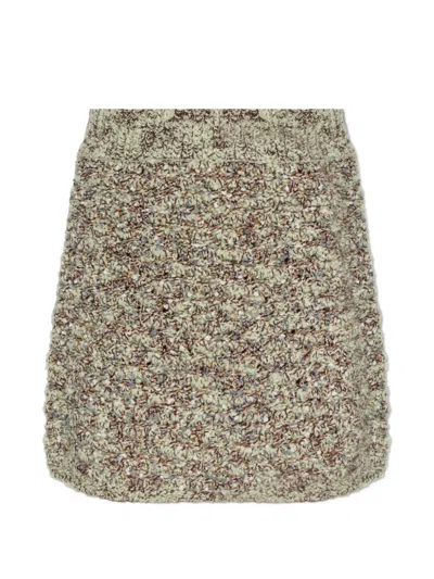 By Malene Birger Gia Mini Skirt In Neutral