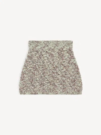 By Malene Birger Gia Mini Skirt In Neutral