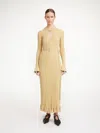By Malene Birger Gianina Maxi Dress In Warm Sand