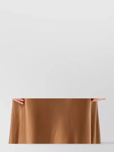 By Malene Birger Gillian Open Back Knit Top In Brown