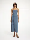 By Malene Birger Gillian Open Back Knit Tank Top In Grisaille