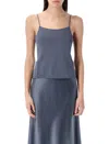 By Malene Birger Gillian Top Knit In Grisaille Blue