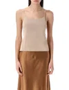By Malene Birger Amani Organic Cotton Tank Top In Nomad