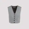 BY MALENE BIRGER GREY MELANGE BETTAS WAISTCOAT