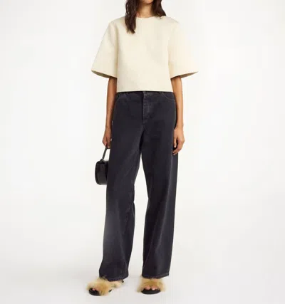By Malene Birger Hania Top In Oyster Grey In Multi