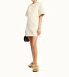 By Malene Birger Harperz Cotton-blend Mini Dress In Multi