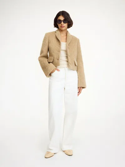By Malene Birger Harriet Single-breasted Blazer In Cornstalk