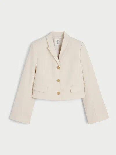 By Malene Birger Harriet Tailoring Single-breasted Blazer In Gold