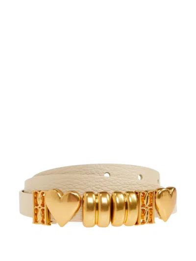 By Malene Birger Heart-detail Belt In Brown