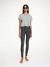 By Malene Birger Hedalia Organic Cotton T-shirt In Grey Melange