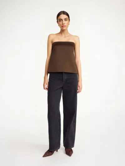 By Malene Birger Hermie Top In Dark Mahogany