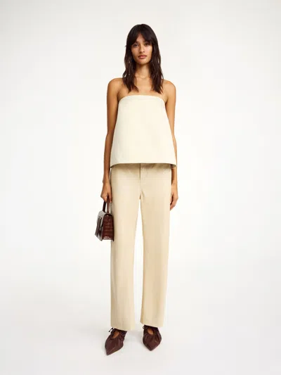 By Malene Birger Hermie Top In Oyster Gray