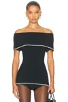 By Malene Birger Top Hetha Svart In Blue