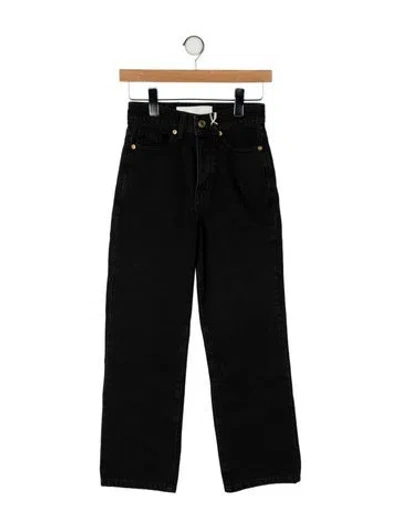 Pre-owned By Malene Birger High-rise Straight Leg Jeans W/ Tags In Black