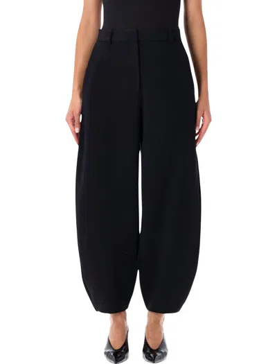 By Malene Birger High-waist Wide-leg Trousers In Yellow