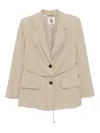By Malene Birger Hilao Blazer In Neutral