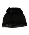 By Malene Birger Faux-fur Trim Hooded Jacket In Black