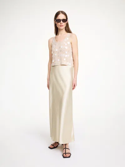 By Malene Birger Hys Top In Oyster Gray