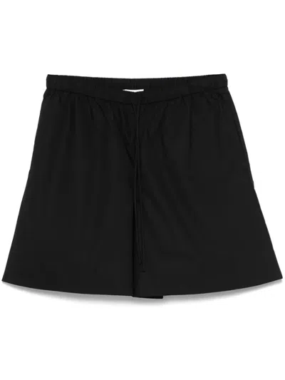 By Malene Birger Ifeion Organic Cotton Shorts In Black