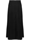 By Malene Birger Isoldas Twill Maxi Skirt In Black