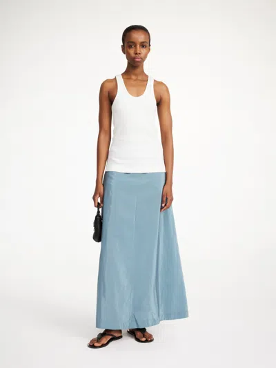 By Malene Birger Isoldas Maxi Skirt In Cool Water