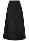 By Malene Birger Isoldas Satin Maxi Skirt In Black