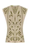 By Malene Birger Isolt Knit Gilet In Multi