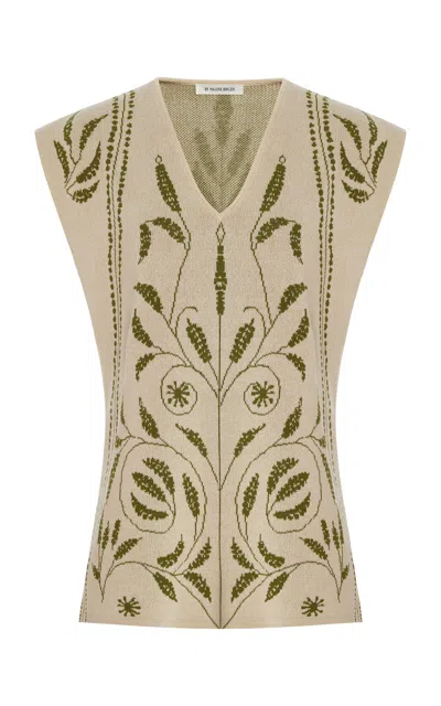 By Malene Birger Isolt Knit Gilet In Multi