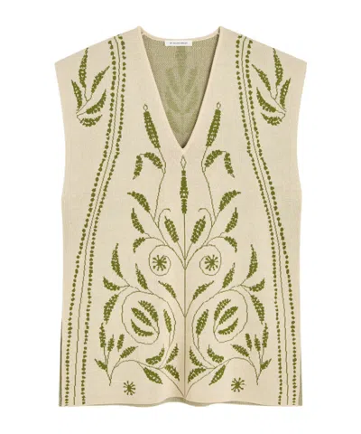 By Malene Birger Isolt Vest In Green