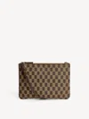 By Malene Birger Ivy Monogram Purse In Shale