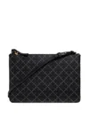By Malene Birger Ivy Patterned Crossbody Bag In Black