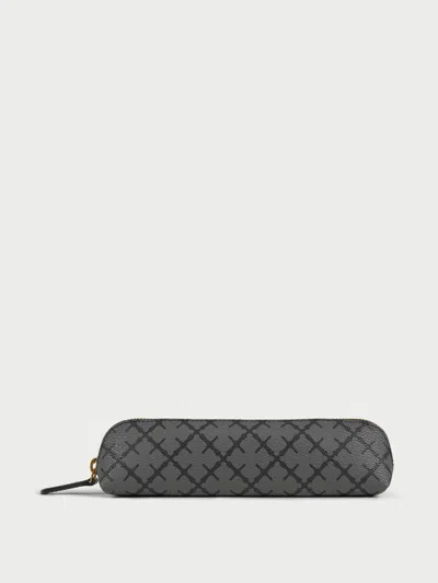 By Malene Birger Ivy Pen Pencil Case In Light Charcoal