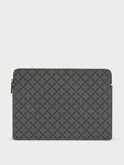 By Malene Birger Ivys Laptop Case 15" In Light Charcoal