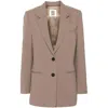 By Malene Birger Ophie Single-breasted Blazer In Pink