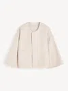 By Malene Birger Jacquie Wool Jacket In Neutral