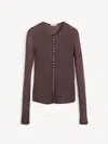 By Malene Birger Janes Cardigan In Brown