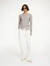 By Malene Birger Janes Cardigan In Fosil