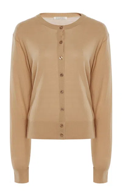 By Malene Birger Janes Modal-wool Cardigan In Neutral