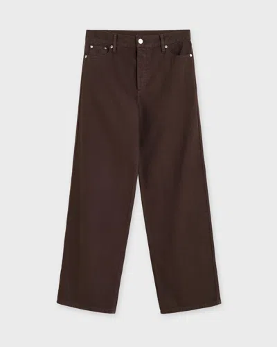 By Malene Birger Chicago Organic Cotton Jeans In Brown