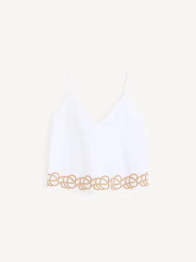 By Malene Birger Jennie Organic Cotton Top In White