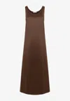 By Malene Birger Jerrica A-line Maxi Dress In Brown