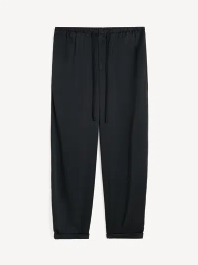 By Malene Birger Joanni Satin Trousers In Black