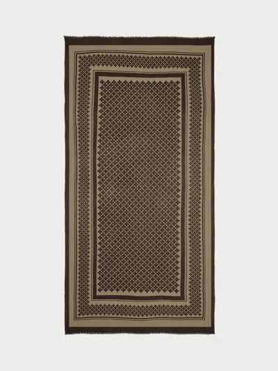 By Malene Birger Julee Wool Scarf In Brown