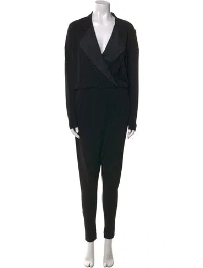 Pre-owned By Malene Birger Jumpsuit In Black