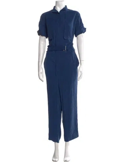 Pre-owned By Malene Birger Jumpsuit In Blue